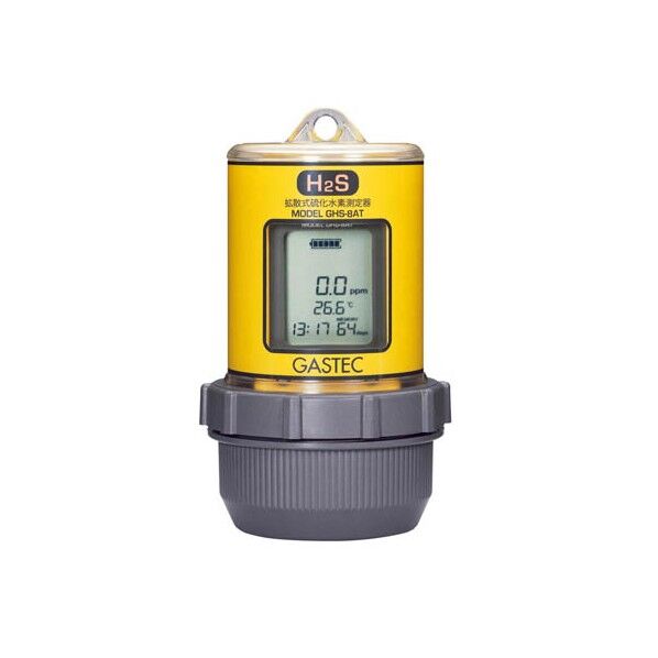 ガステック 拡散式硫化水素測定器 GHS-8AT(523E) 1個