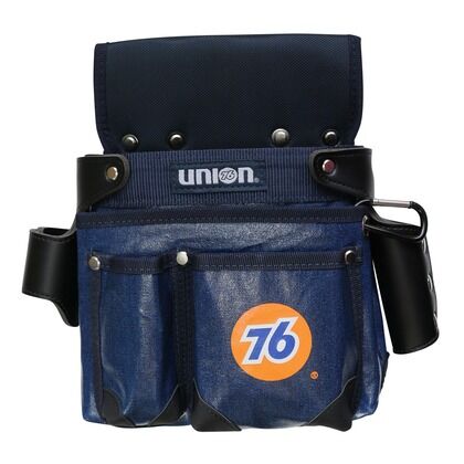 76ホルダー付仮枠 ブルー ブルー 道具袋・バッグ PW7604B 1個