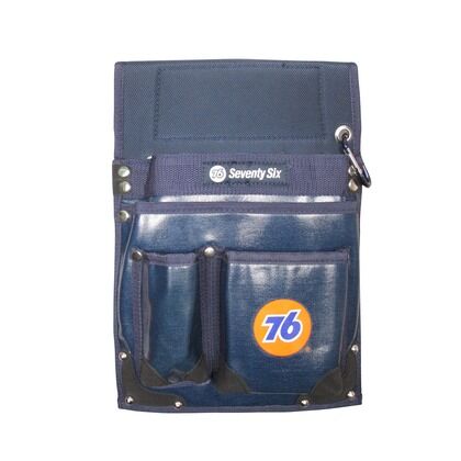 76 3段釘袋 ブルー ブルー 道具袋・バッグ PW7605B 1個