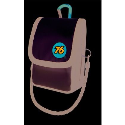 76フタ付ミニポーチ ホワイト 道具袋・バッグ PW7652 1個