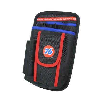 レッド76オープンポーチ ブラック 道具袋・バッグ PW7660 1個