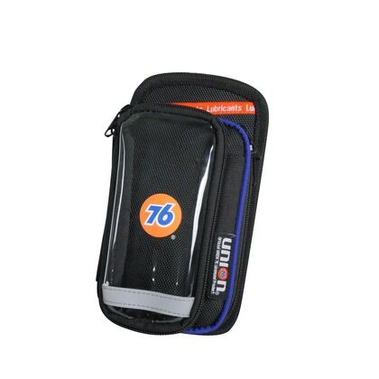 オレンジ76モバイルポーチ ブラック 道具袋・バッグ PW7663 1個