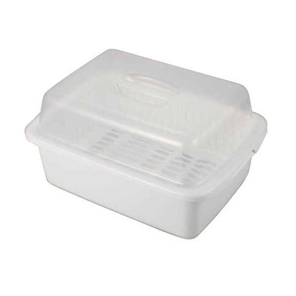 水切りカゴ フード付き ホワイト EMZ9401 ホワイト 2-8276-22 1個