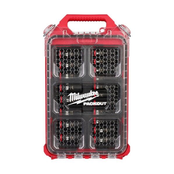 ディープインパクトソケット 3/8インチ(9.5mm)角 19PCS PACKOUTセット
