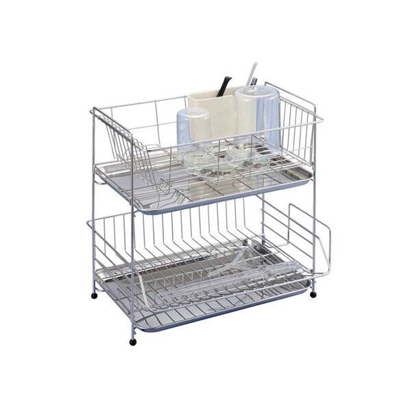 2段式水切りラック DP-1000 088083 1個