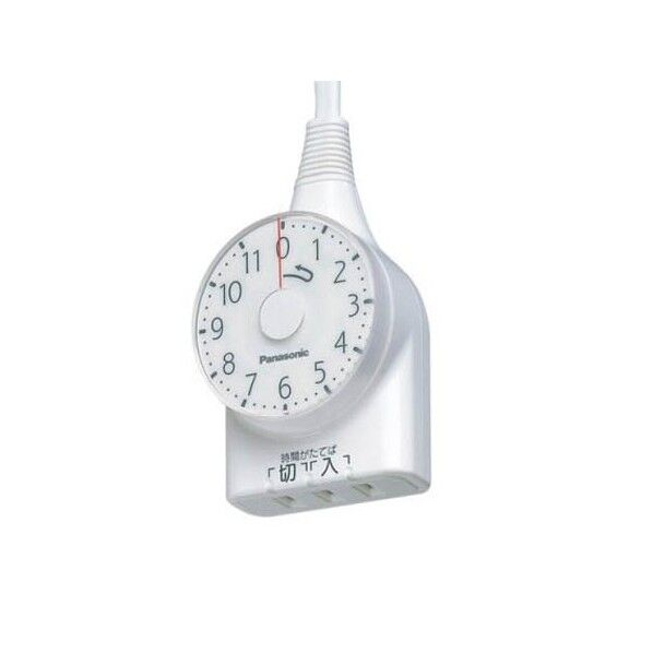 ダイヤルタイマー3時間形・1mコード付 WH3211WP 1点