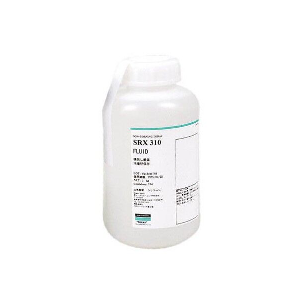 東レ・ダウコーニング 耐熱用シリコーンオイル 1kg 無色透明 SRX310-100 1個...