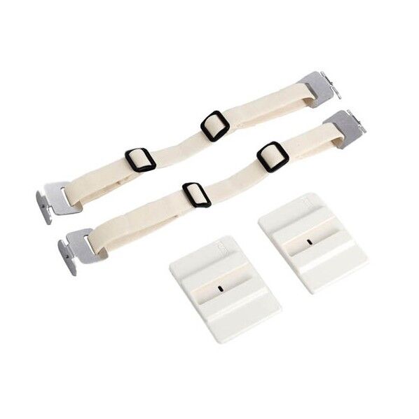 スーパータックフィットパイプ家具用 ホワイト ベース65×90mm、ベルト24×40cm TF-VCB-PK 2本