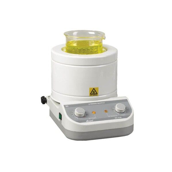 ビーカー用スターラー内蔵マントルヒーター