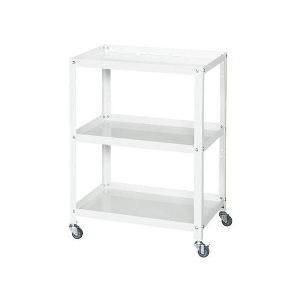 ライトワゴン エラストマー車 パールホワイト(抗菌粉体塗装) LW-408W 1点