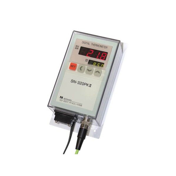 RS-485出力付き温度モニター 本体/86(W)×144(H)×54(D)mm、ケース/100(W)×195(H)×60.5(D)mm SN-320PKII 1台