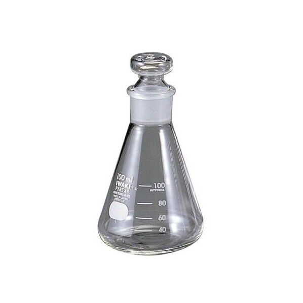 共栓三角フラスコ(IWAKI)