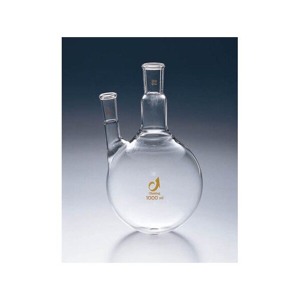 共通摺合二口フラスコ 200ml 1-4329-01 1個
