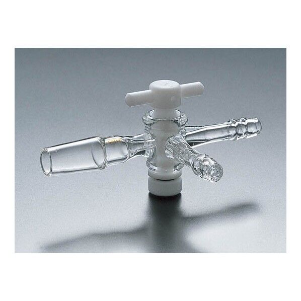 共通摺合三方コック1型 テフロンコック付