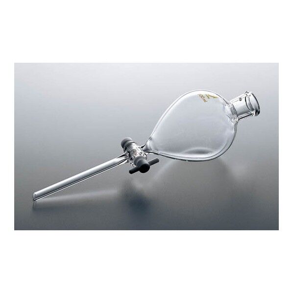 丸形分液ロート(テフロンコック付) 1000mL CL0502-06-10 1個