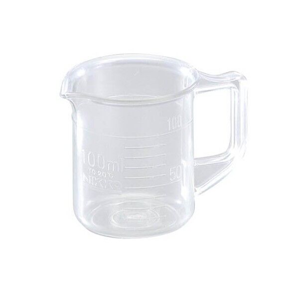 TPX手付きビーカー 100mL 1個 3006-06 1個