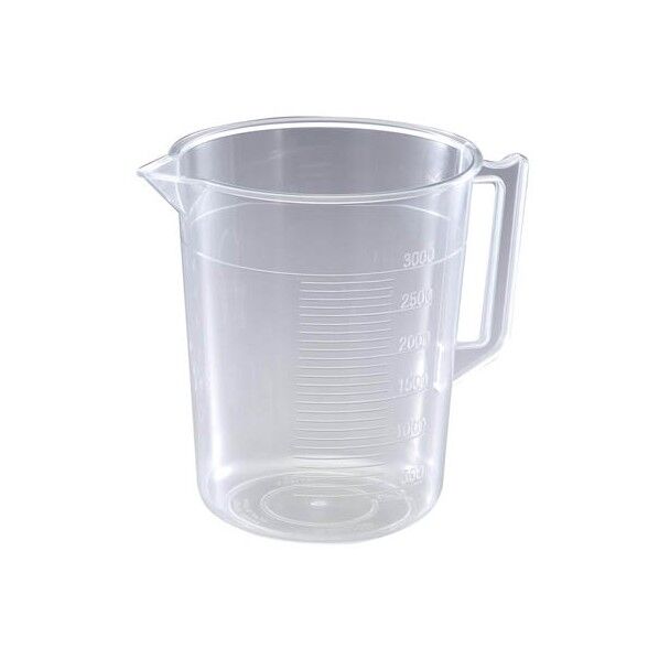 TPX手付きビーカー 5000mL 1個 3006-07 1個