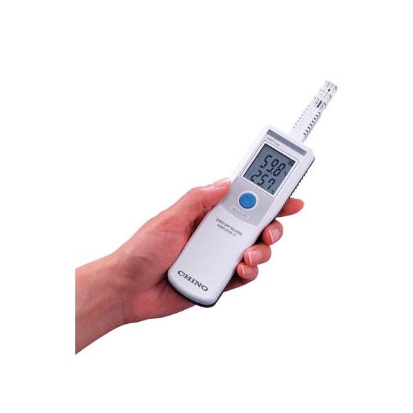 ハンディ形温湿度計(プローブ一体型 約92g(電池除く) HN-EHBN