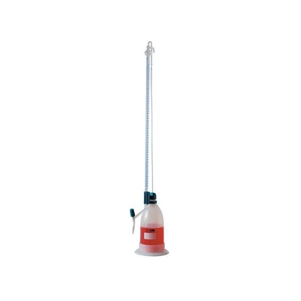 ISOLAB ポリ瓶自動ビュレット 50mL BP-50 1個