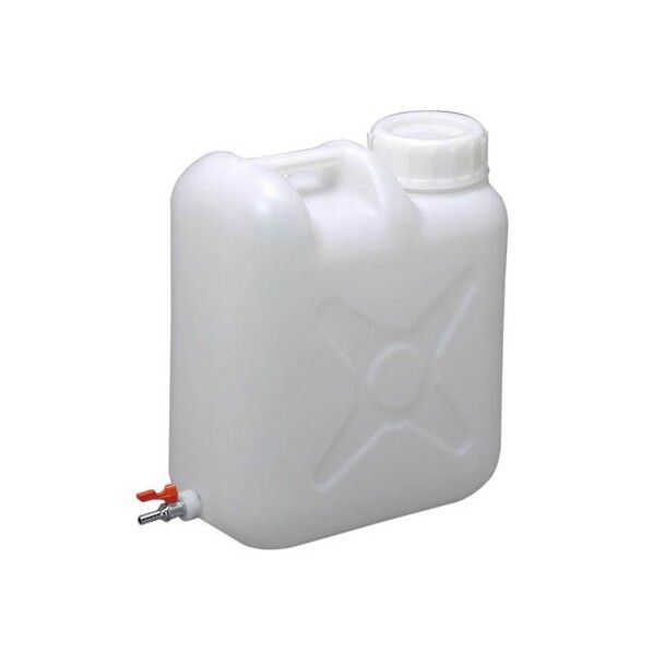 瑞穂化成工業 扁平缶ボールコック付(広口) 20L 0761 1個