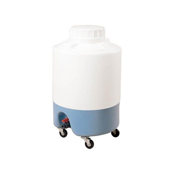 テーパータンク丸型 ネジキャップ・キャスター有 50L 708621 1個