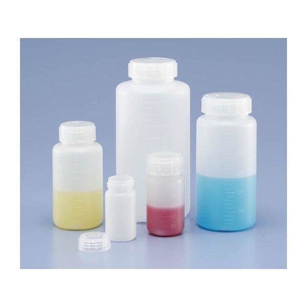 ポリ広口瓶(PE広口瓶 中栓なし)