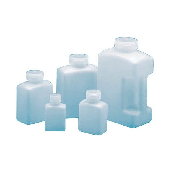 角型瓶(HDPE製) 白 1000mL 583350 1本