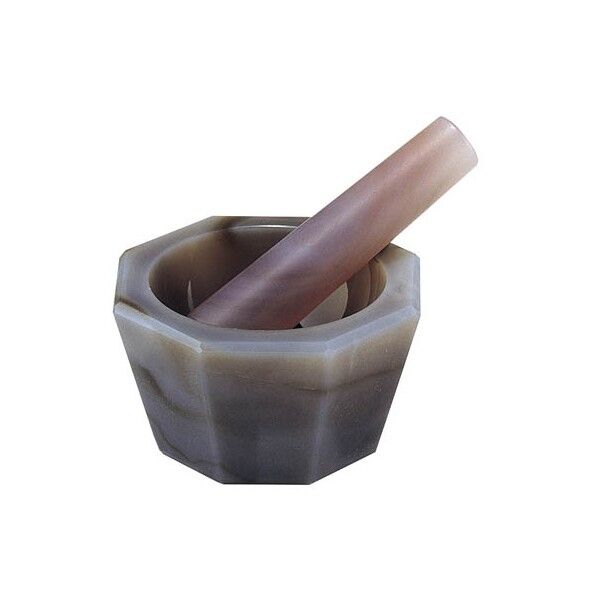 めのう乳鉢(深型セット)