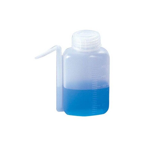 サンプラ ポリ角型洗浄瓶 250mL 1個