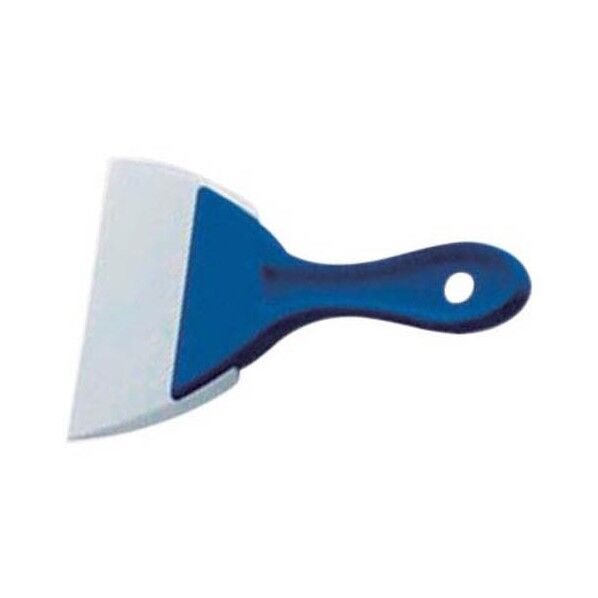 PC柄三角シリコンゴムヘラ 青 大 62-8196-30 1点