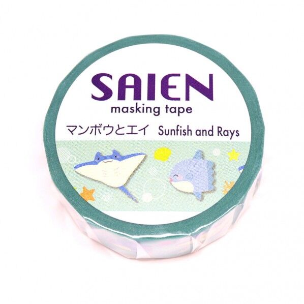 UR-0195マンボウとエイ15mmx10m