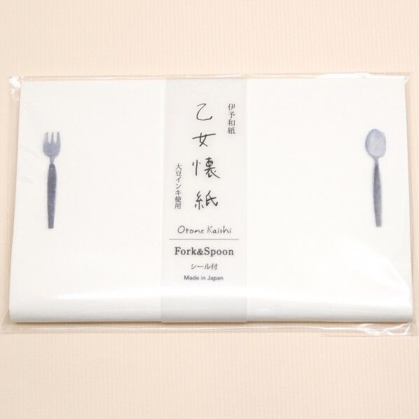 #3009乙女懐紙Fork&Spoon