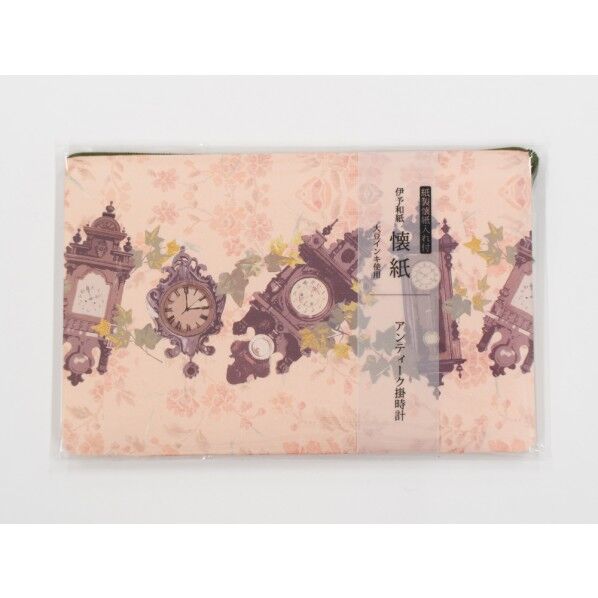 #3506アンティーク掛時計懐紙入付