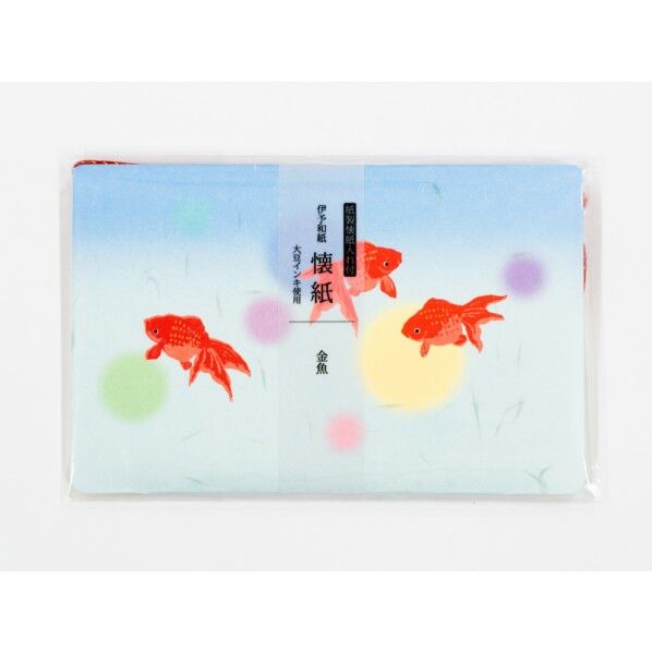 #3509kimono美金魚懐紙入付