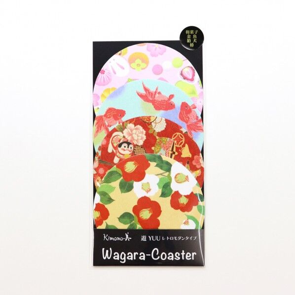#316kimono美コースター遊レトロモダン