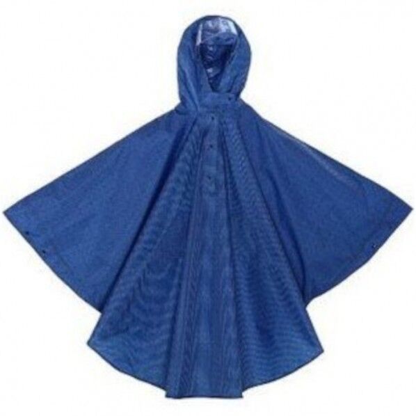 K-104PCデザイン雨の日ポンチョネイビー