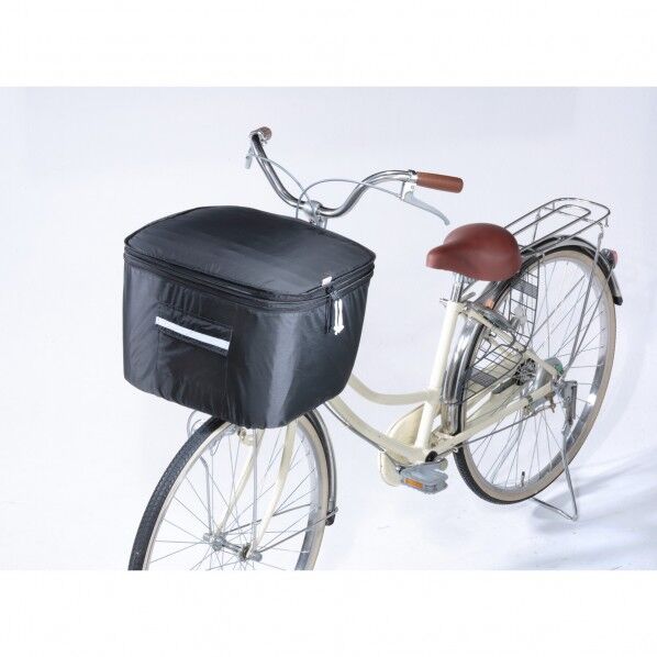 KWF-100BK2段式前カゴカバーBK