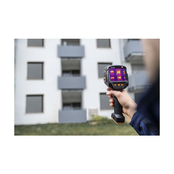 テストー 赤外線サーモグラフィ testo 883-2 望遠レンズセット 0563 8838 1S...