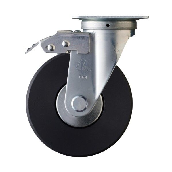 Sシリーズ方向規制自在MCナイロンB車150mm 平戸車 420FASMCB150 1個