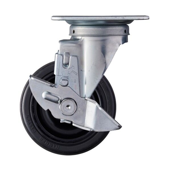 Sシリーズ400タイプ自在SP付ゴムボールB車125mm 平戸車 419SCHR125 1個