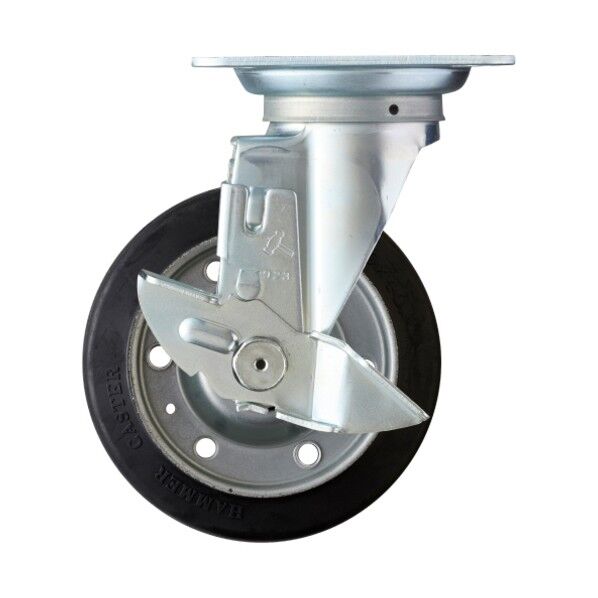 Sシリーズ400タイプ自在SP付ゴムB車150mm 平戸車 419SRB150 1個