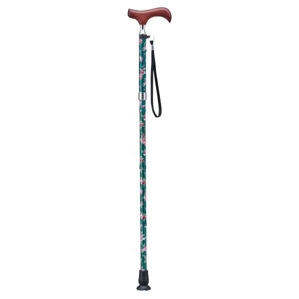 E-255B愛杖折畳式花柄GR