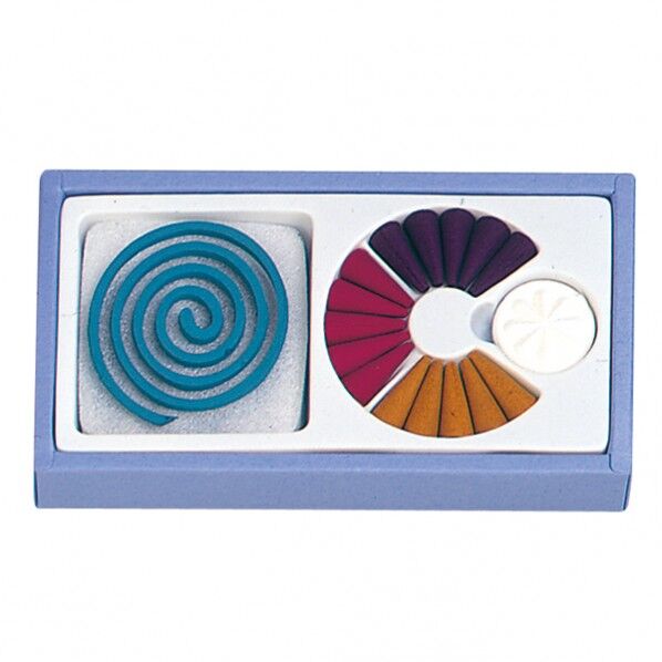 #0836線香月待ち雲渦コーン型set