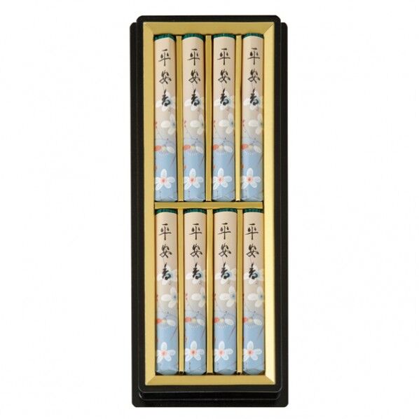 #0596塗り箱平安香短寸