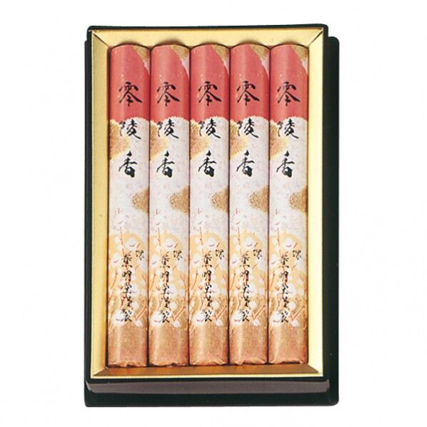 #0376黒塗樹脂箱零陵香短寸入