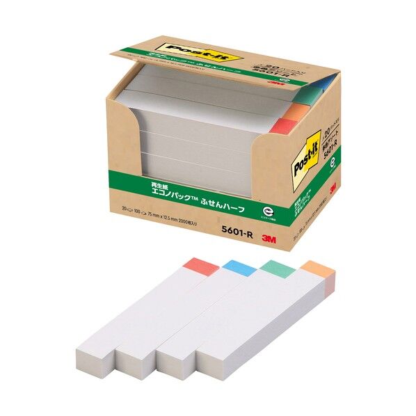 ポストイット再生紙ふせん エコノパック 5601-R 1個