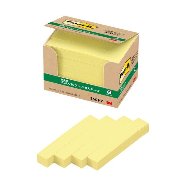 ポストイット再生紙ふせん エコノパック 5601-Y 1個