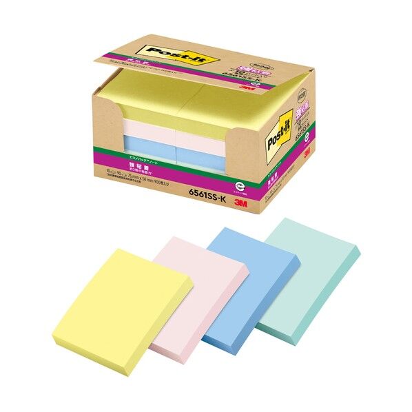ポストイットエコノパックTM 6561SS-K 900枚