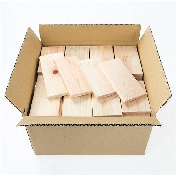 桧端材(箱入) 無塗装 470HAZAI 1箱