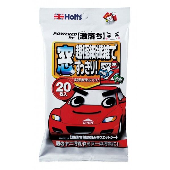 MH70110 激落ち 車の窓ふきウェットシート 4978955701104